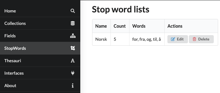 Stopwords