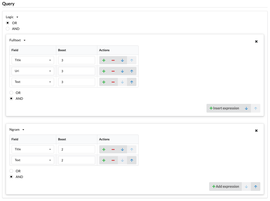 Interface query