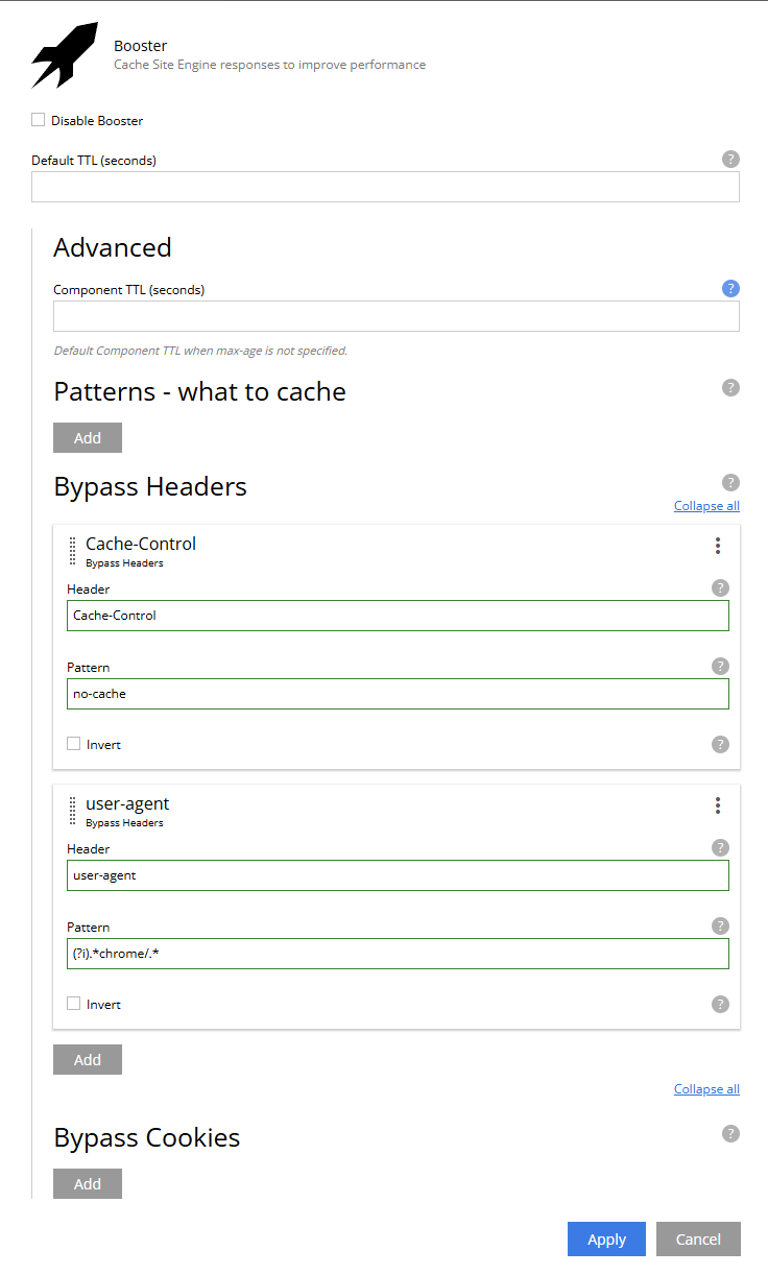 Adding Booster to your site