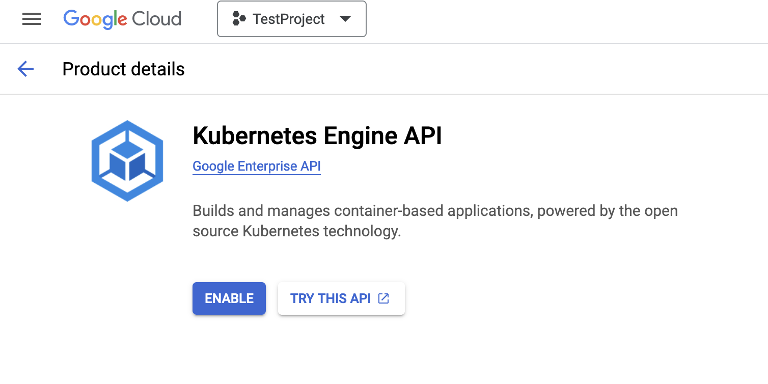 Enable API