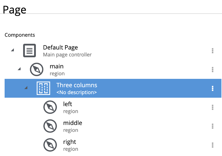 Component editor