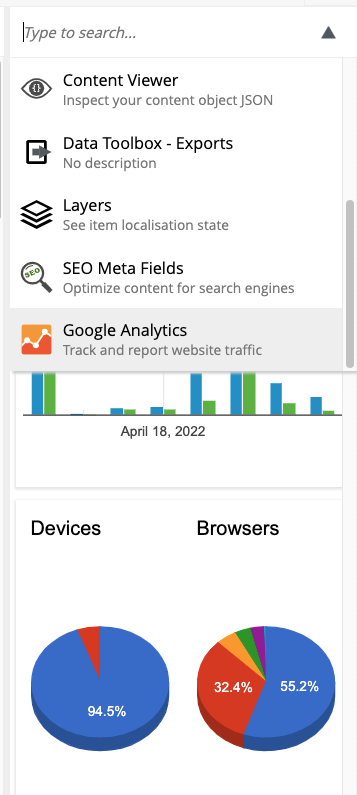Custom widget in the Context panel