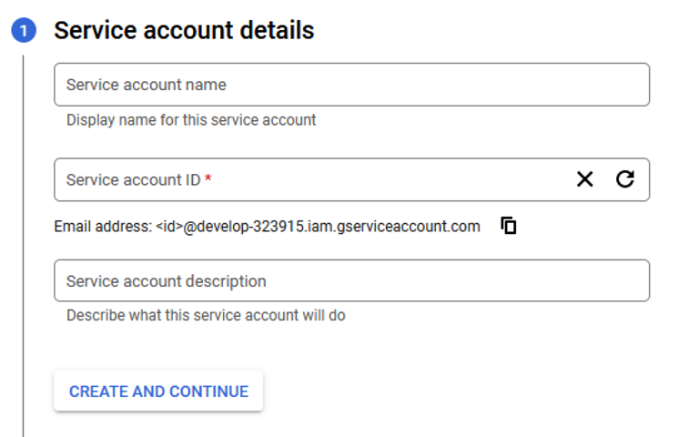 ServiceAccountCreate