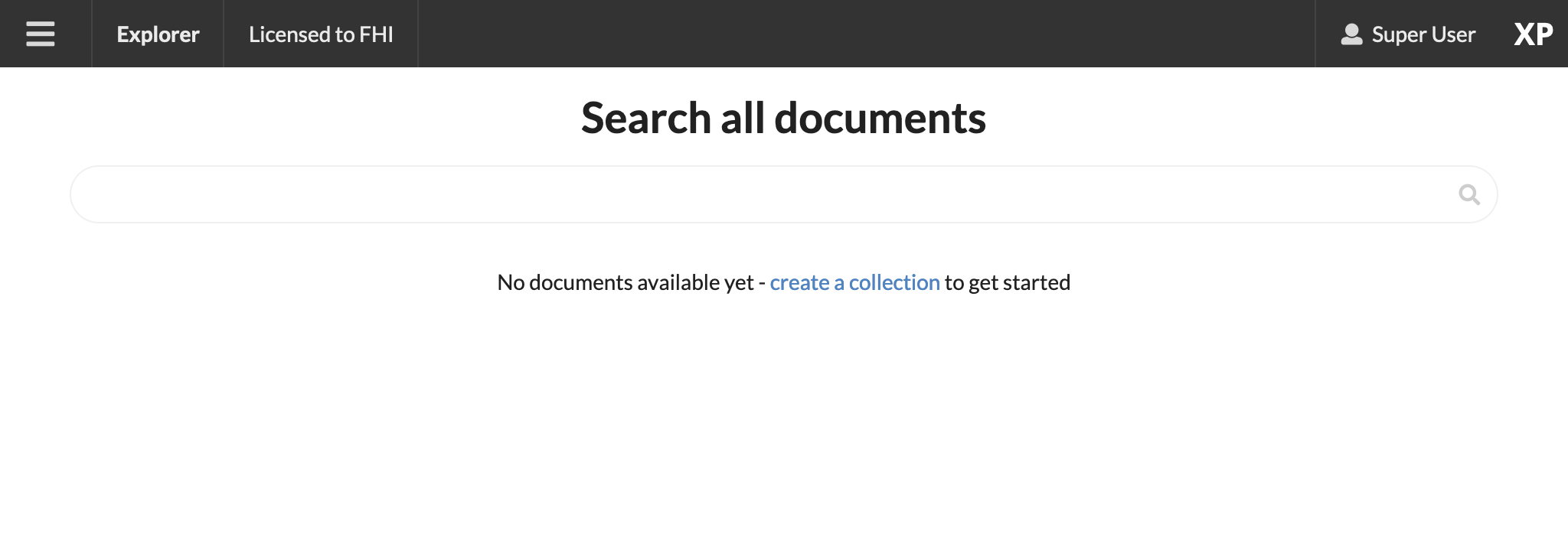 Explorer start page
