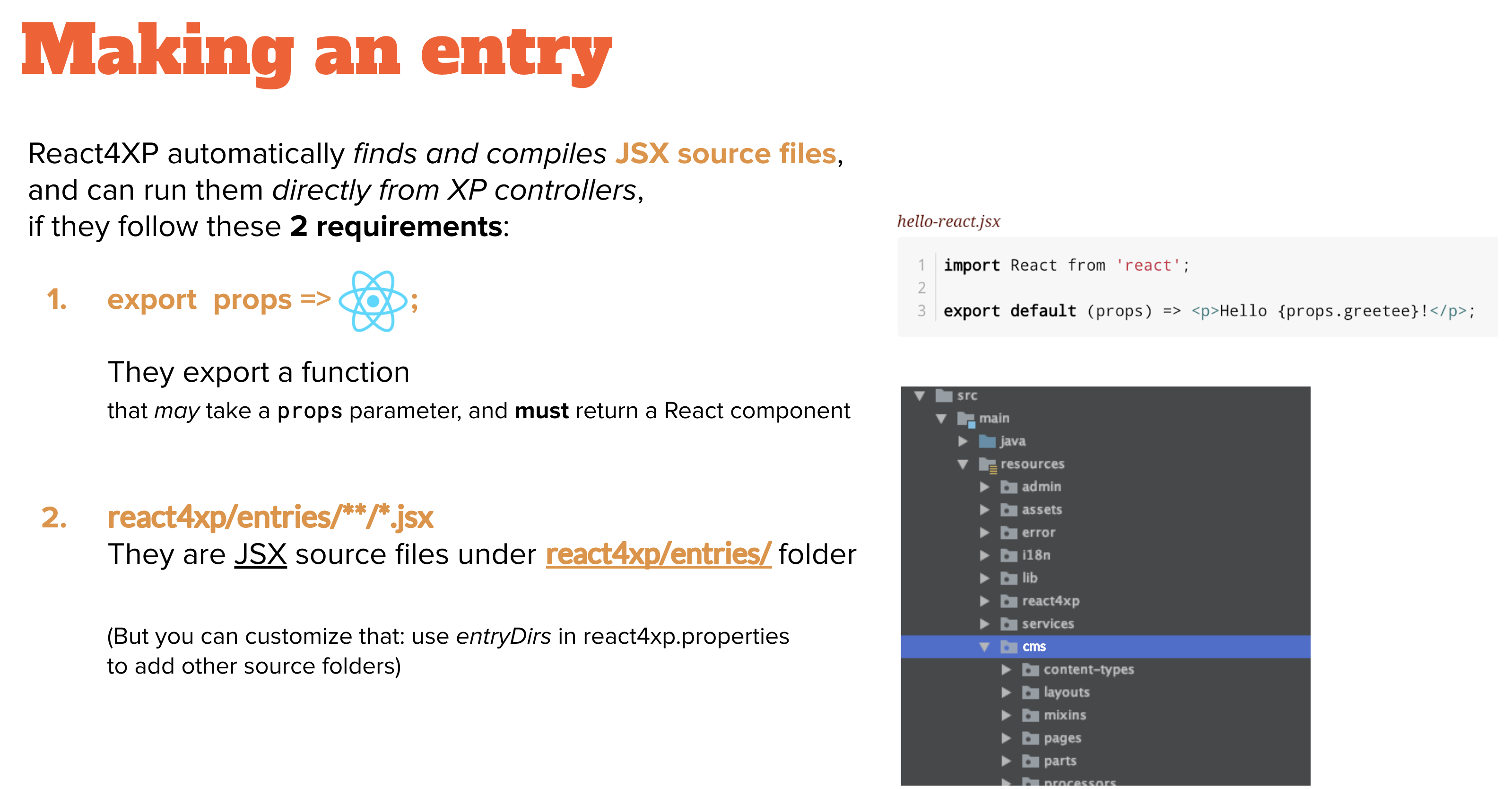 entries howto