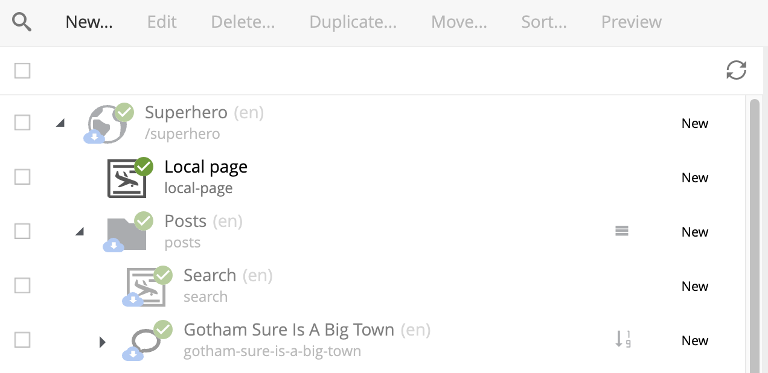 Content localisation