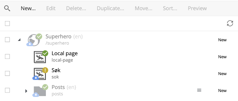 Content localisation