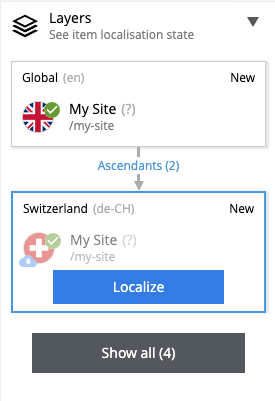 Layers Widget