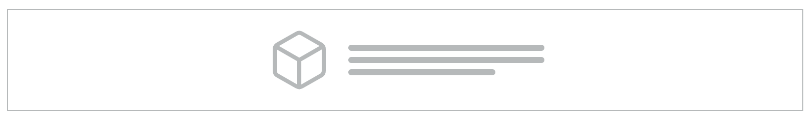 Empty Part shown as a box with a solid border and a component type icon