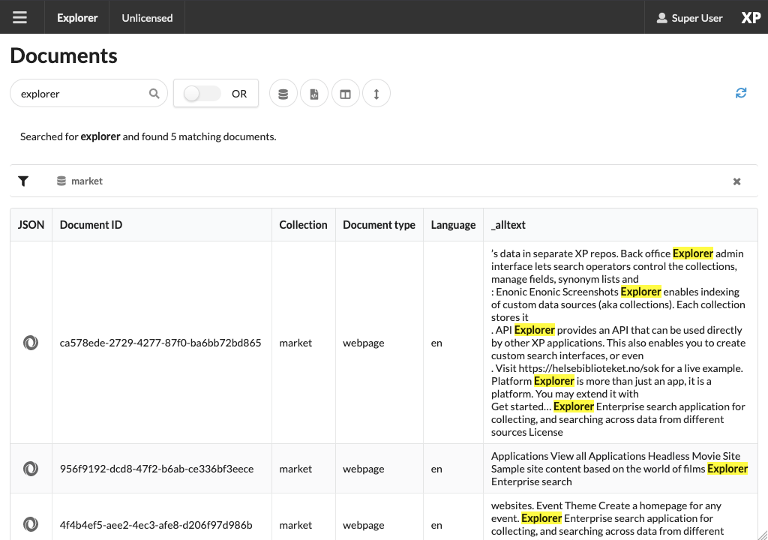 Search results for explorer