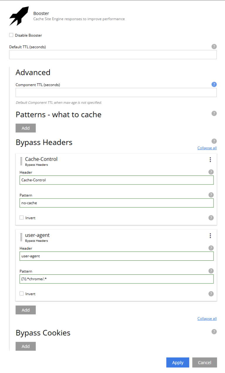 Adding Booster to your site