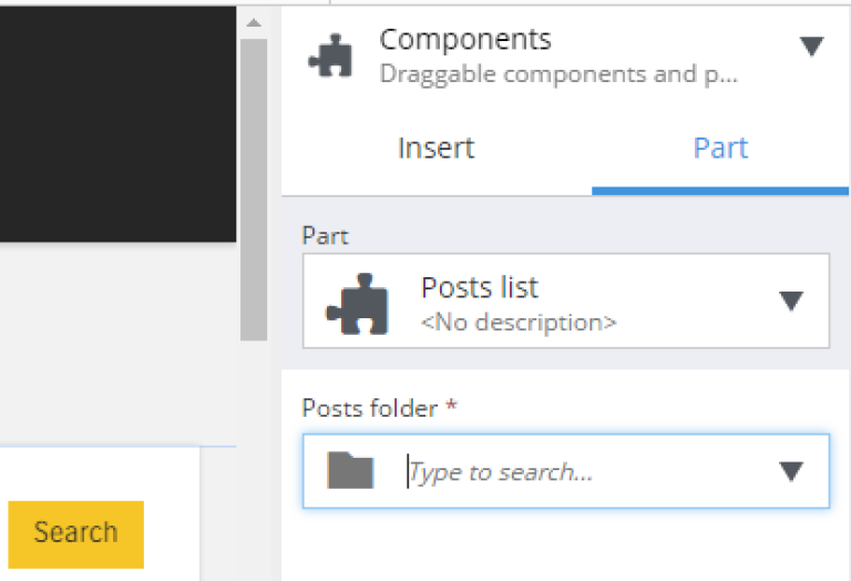 widgets components part