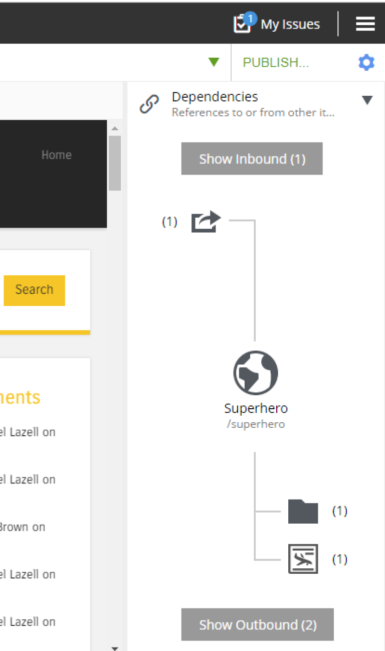 widgets dependencies