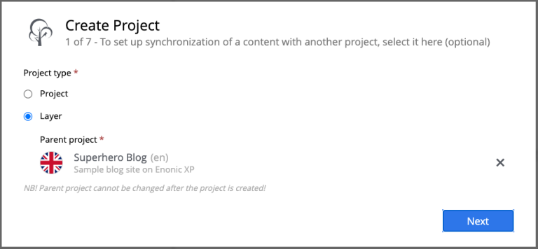 Project type