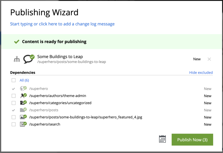 Auto-excluded dependencies