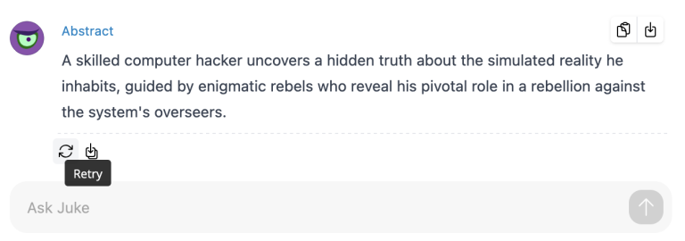 Click retry icon to give it another shot