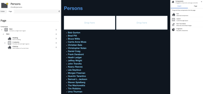 layout blank