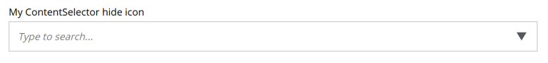 Input box without an icon