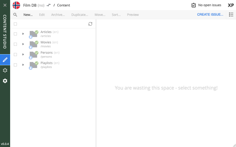 content studio filmdb