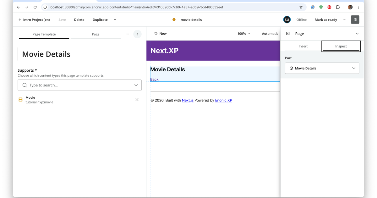 Page templates - Enonic Developer Portal